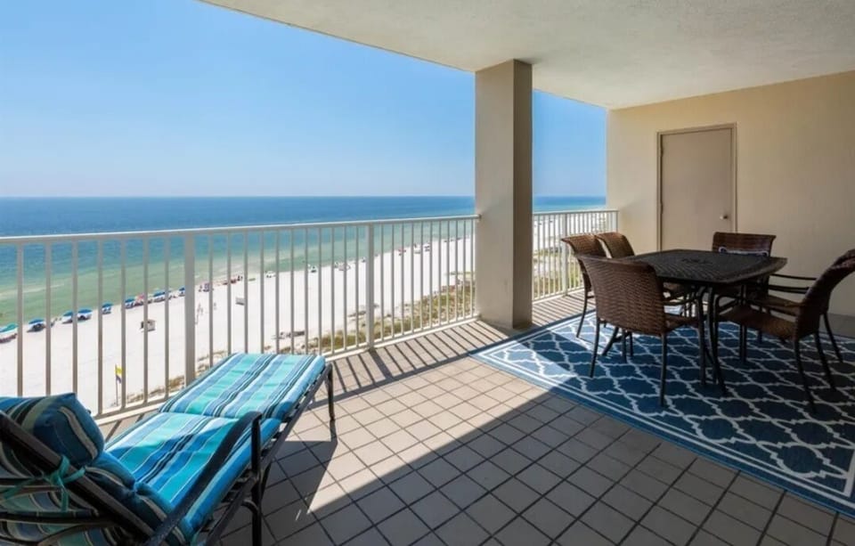 Large comfortable balcony