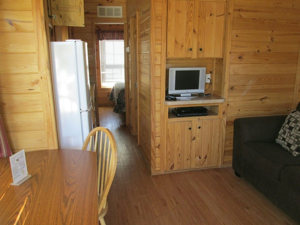 Standard Cabin, Non Smoking (Linens Included ) | Living area | Flat-screen TV