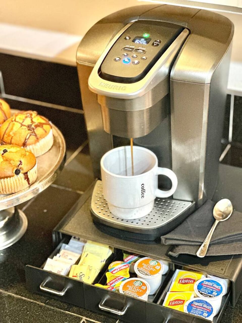 Enjoy complimentary coffee and hot drinks during your stay.