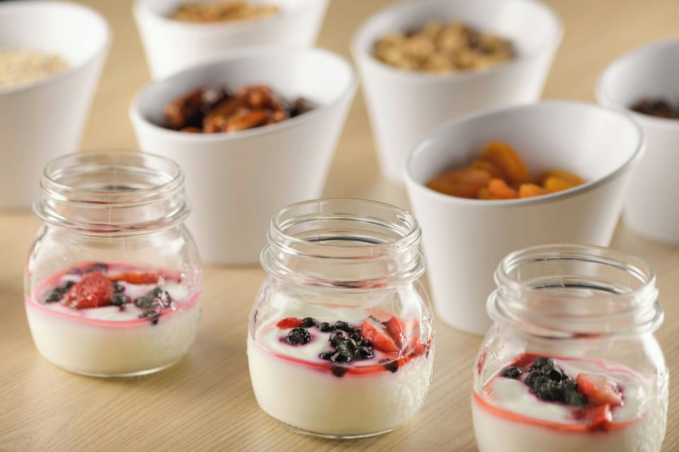 Daily buffet breakfast for a fee