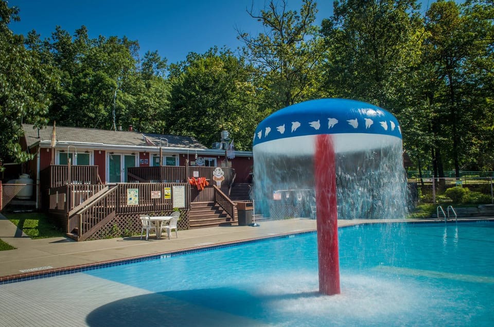 Seasonal outdoor pool