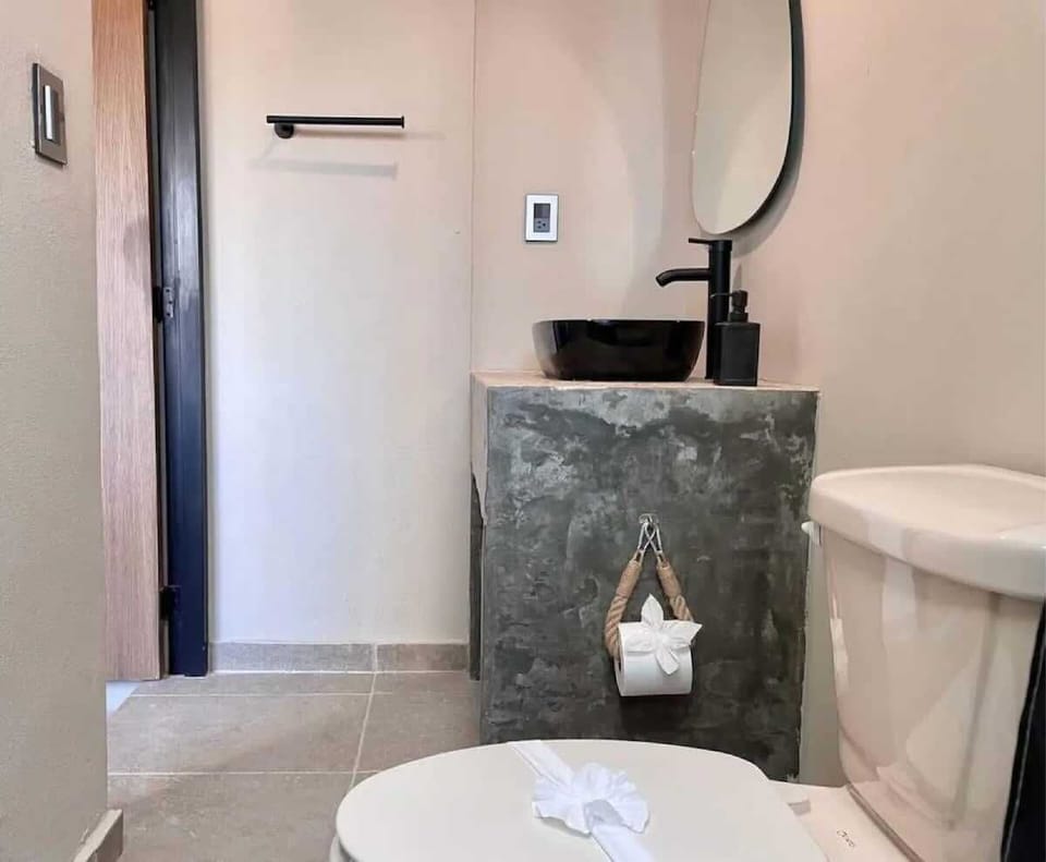 Private bathroom with walk-in shower