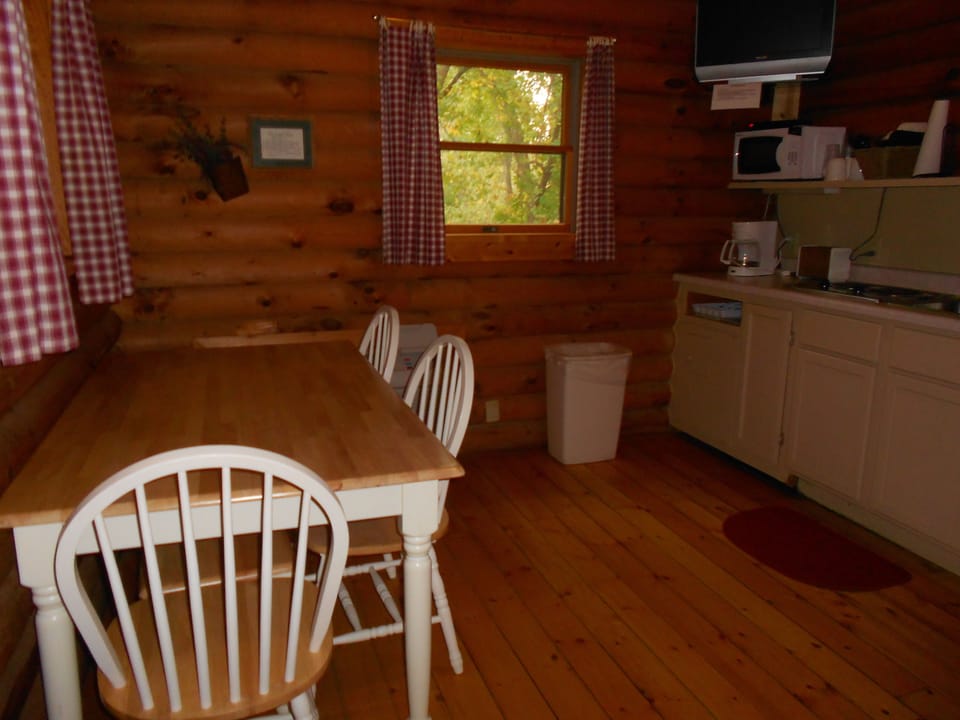 Fridge, stovetop, toaster, cookware/dishes/utensils