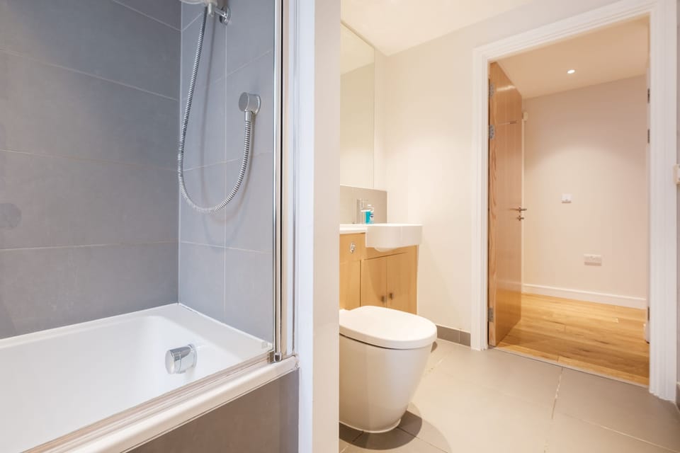 The first bathroom