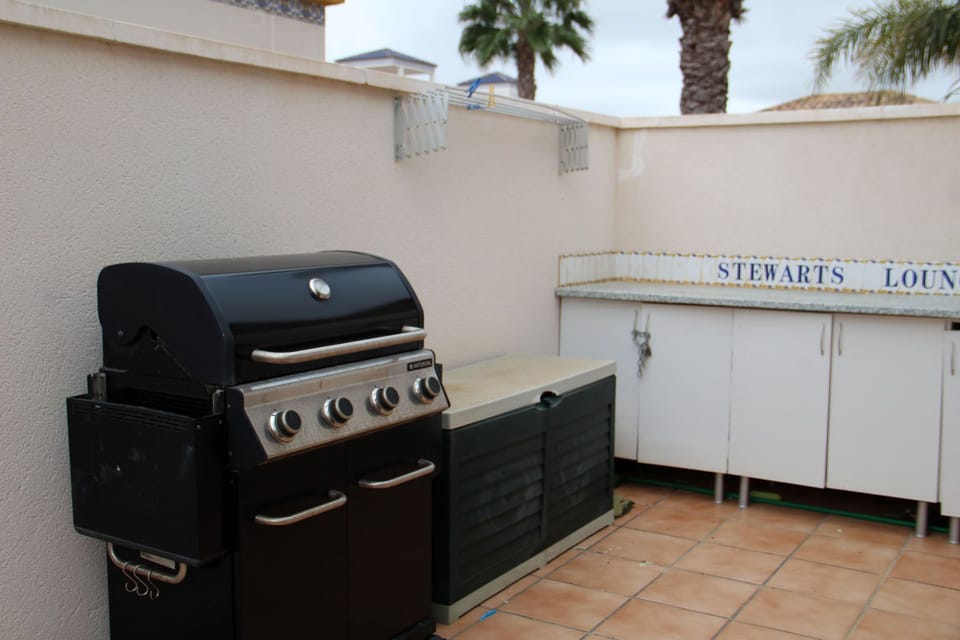 BBQ on the solarium