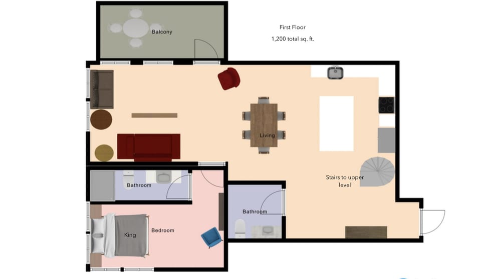 Condo, 4 Bedrooms | Floor plan