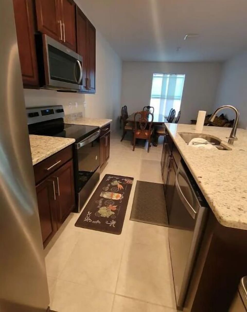 Kitchen with spacious island