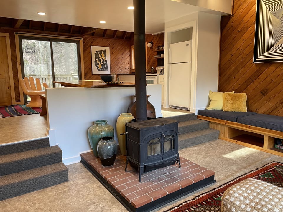 Wood stove for heating!