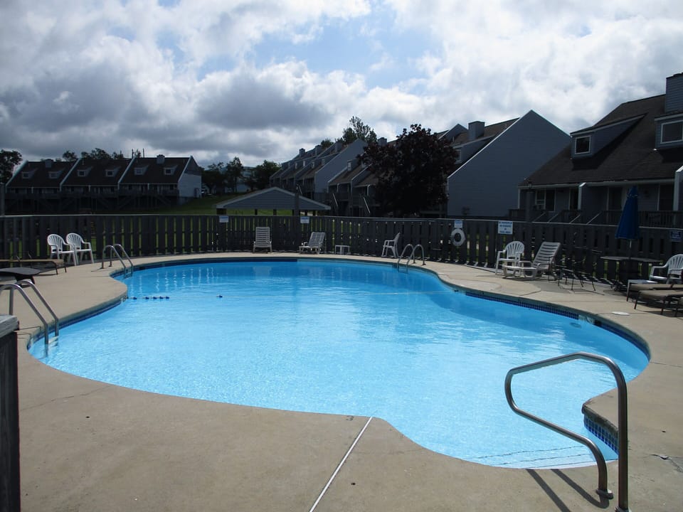 Communal outdoor pool.
