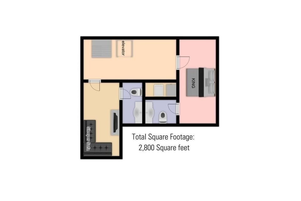 Townhome, 4 Bedrooms | Floor plan