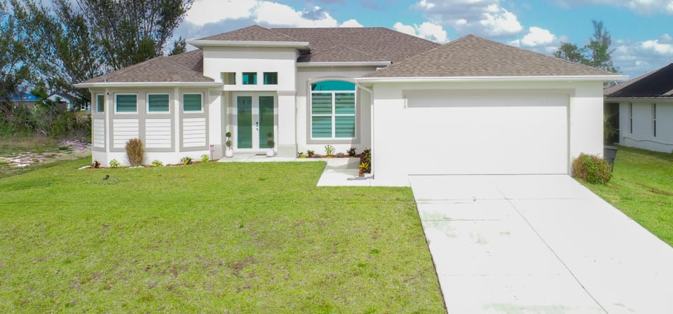 Front of the property.