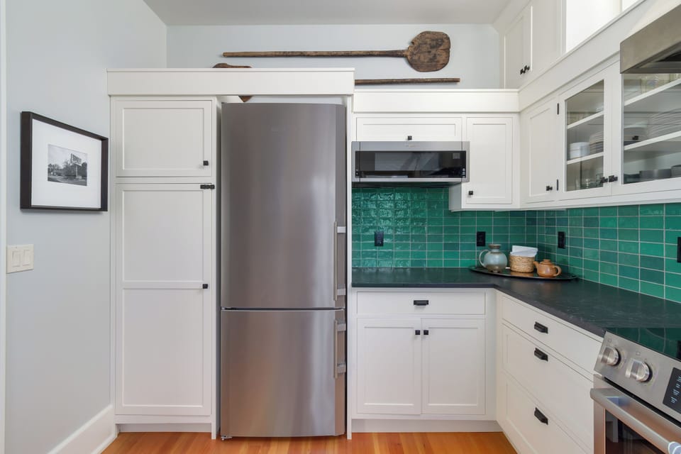 New appliances join fun finds from the local antique mall.