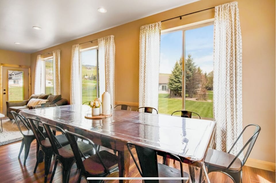 Kitchen table with 12 chairs