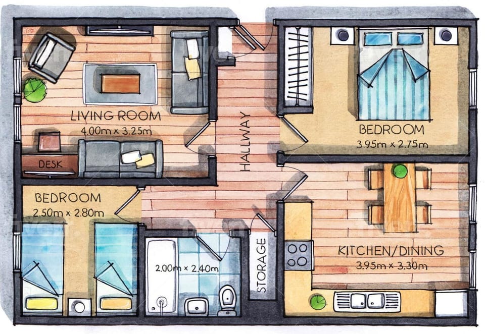 Hideaway plan