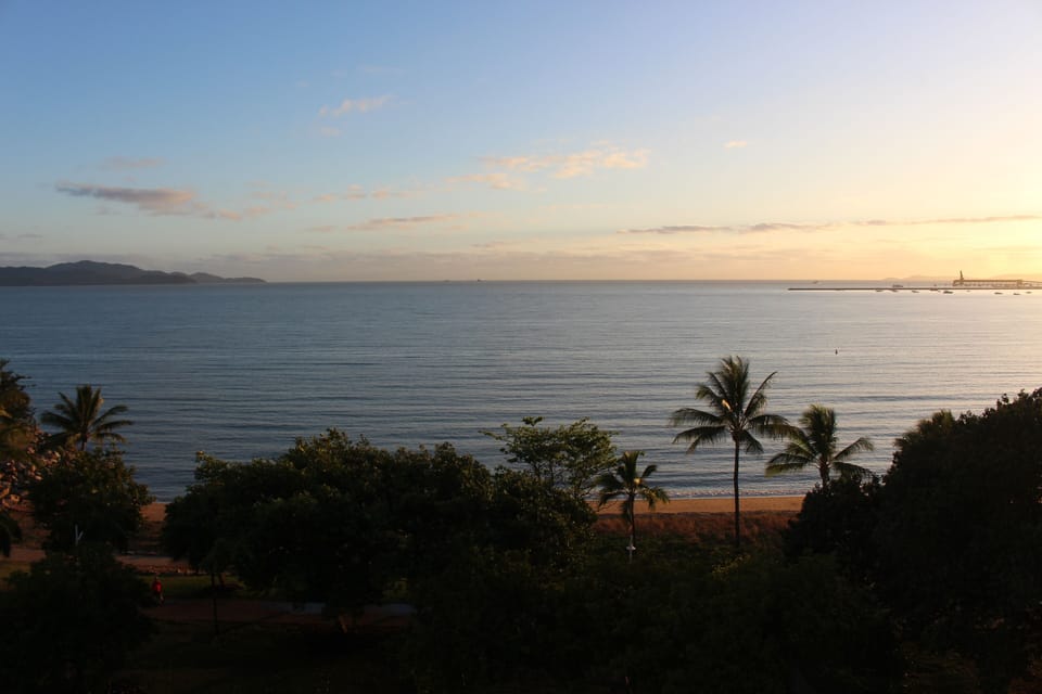 Looking out over Cleveland Bay and Magnetic Island. 