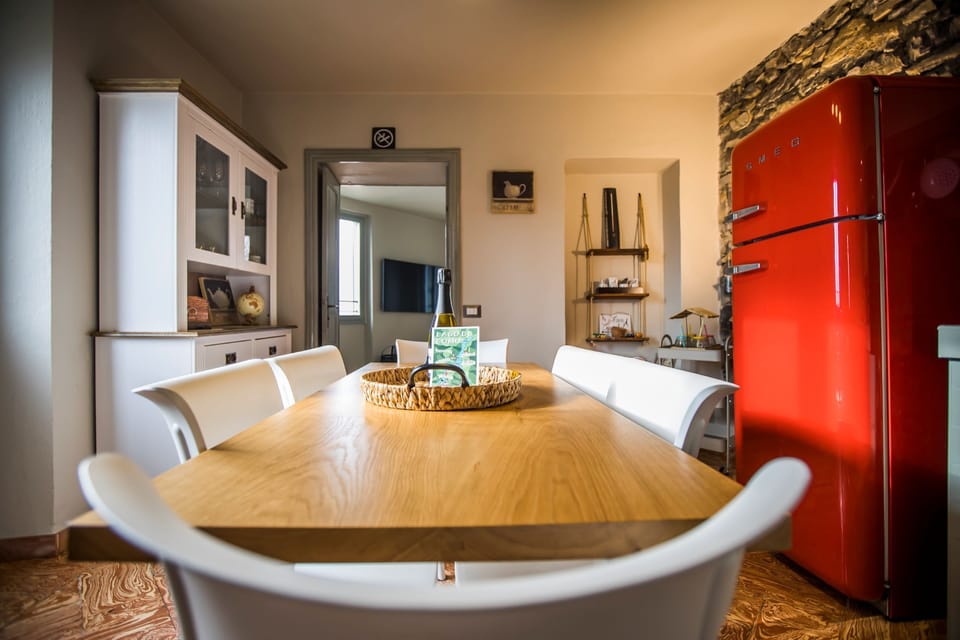 Panoramic Apartment | Private kitchen | Fridge, stovetop, dishwasher, electric kettle