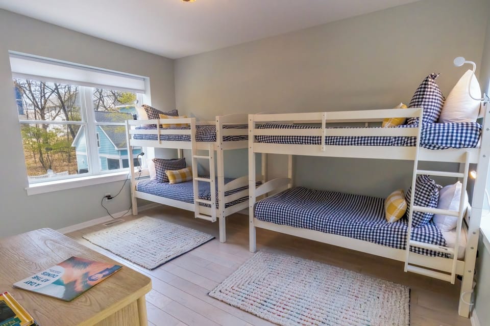 Second Level | Bedroom 4 | 2 Twin Over Twin Bunks
