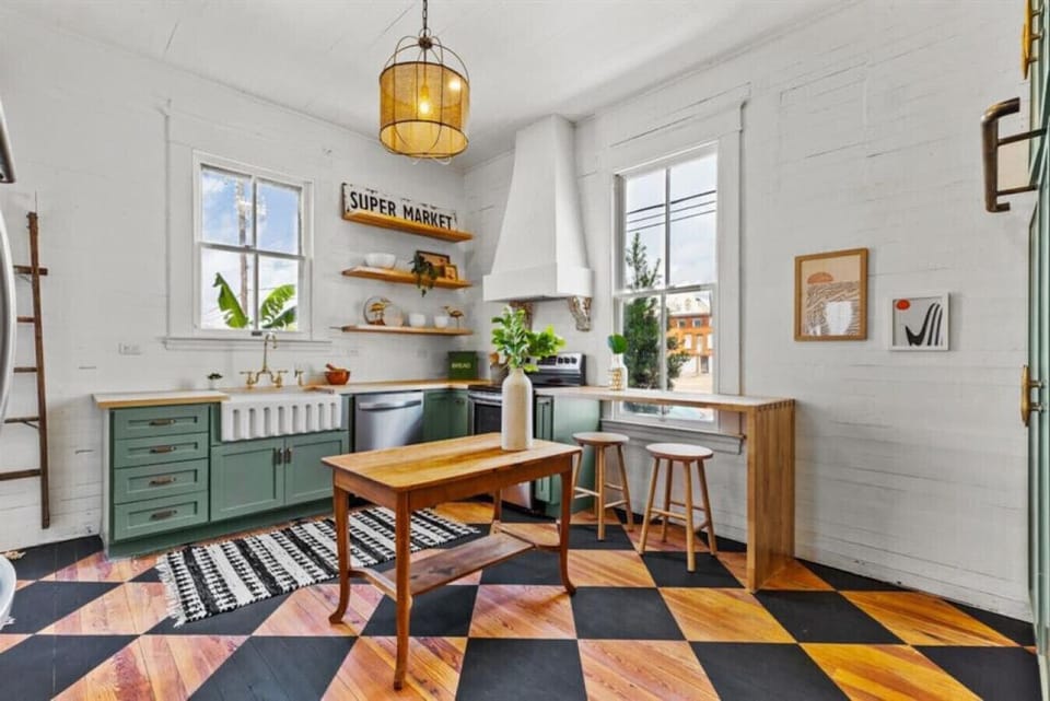 Another angle of the kitchen