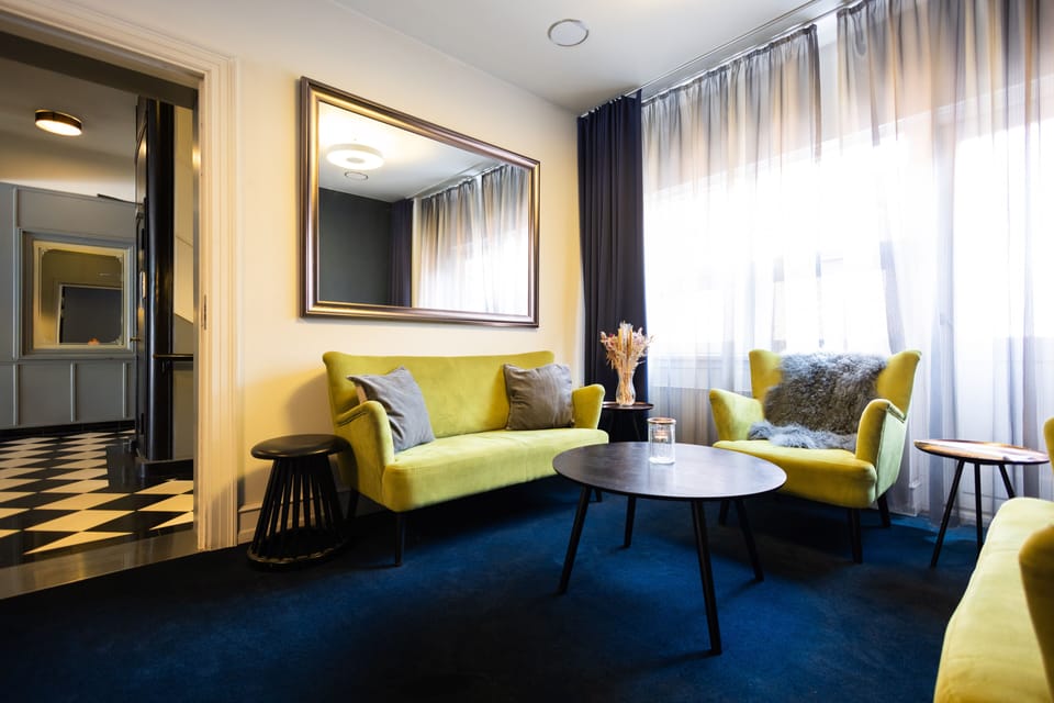 Lobby sitting area