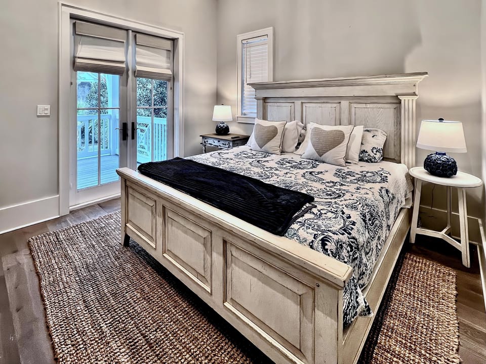 Bedroom #4 features a King bed and an ensuite.
