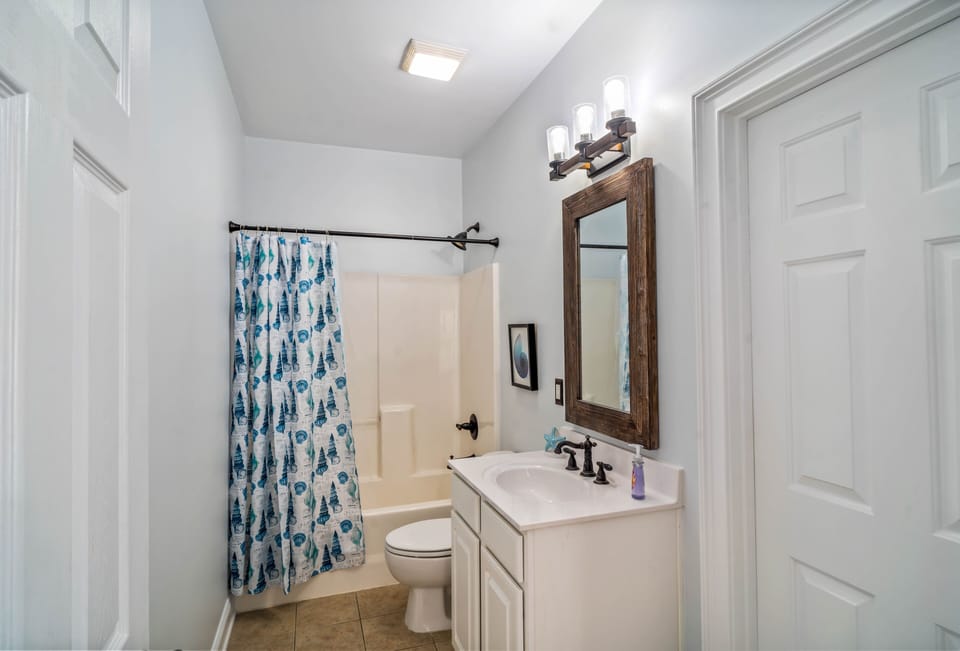 main level full bath