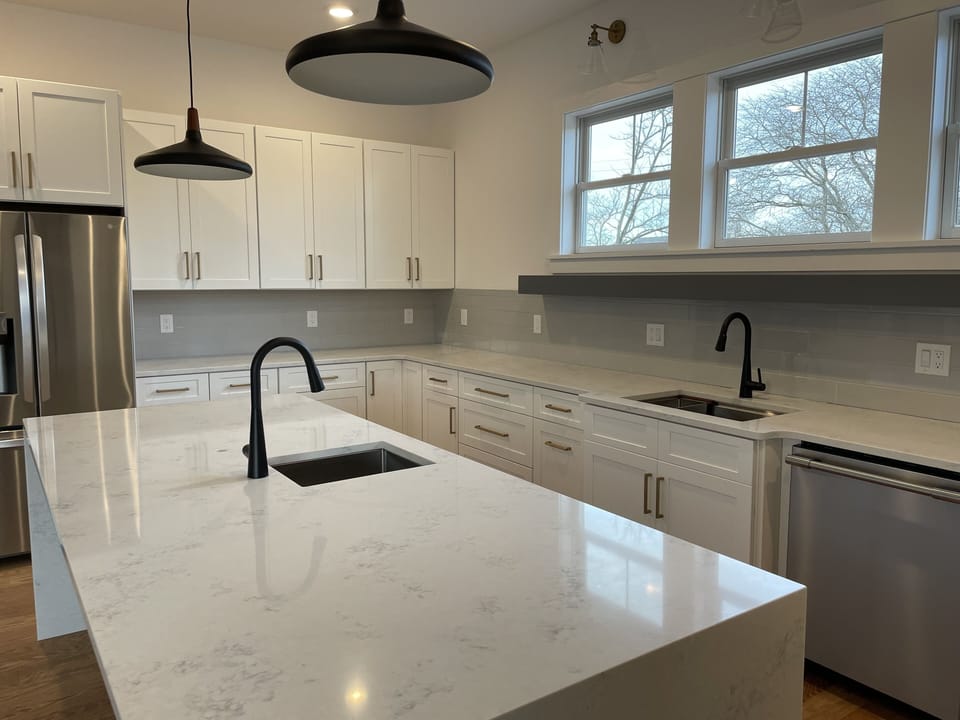 Kitchen on second floor