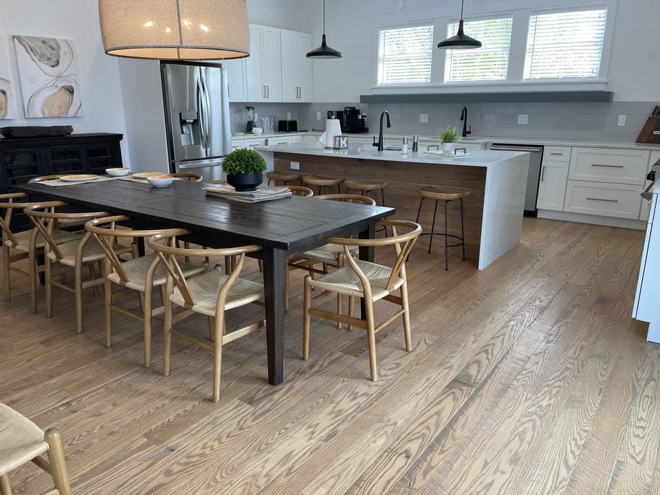 dining room off the kitchen