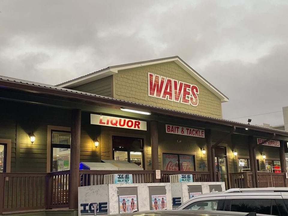 Small grocery store across the street.