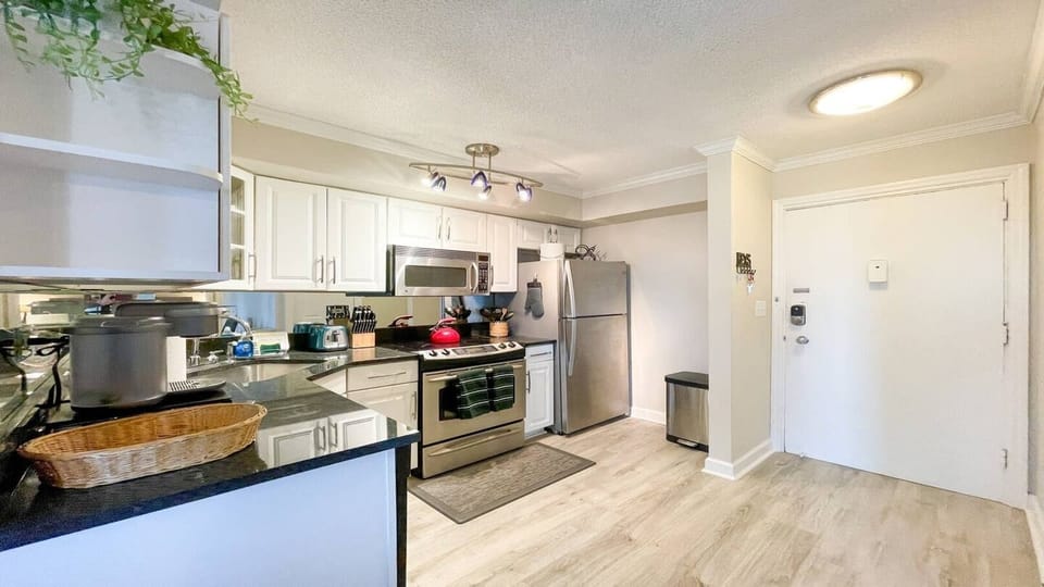 Open plan kitchen