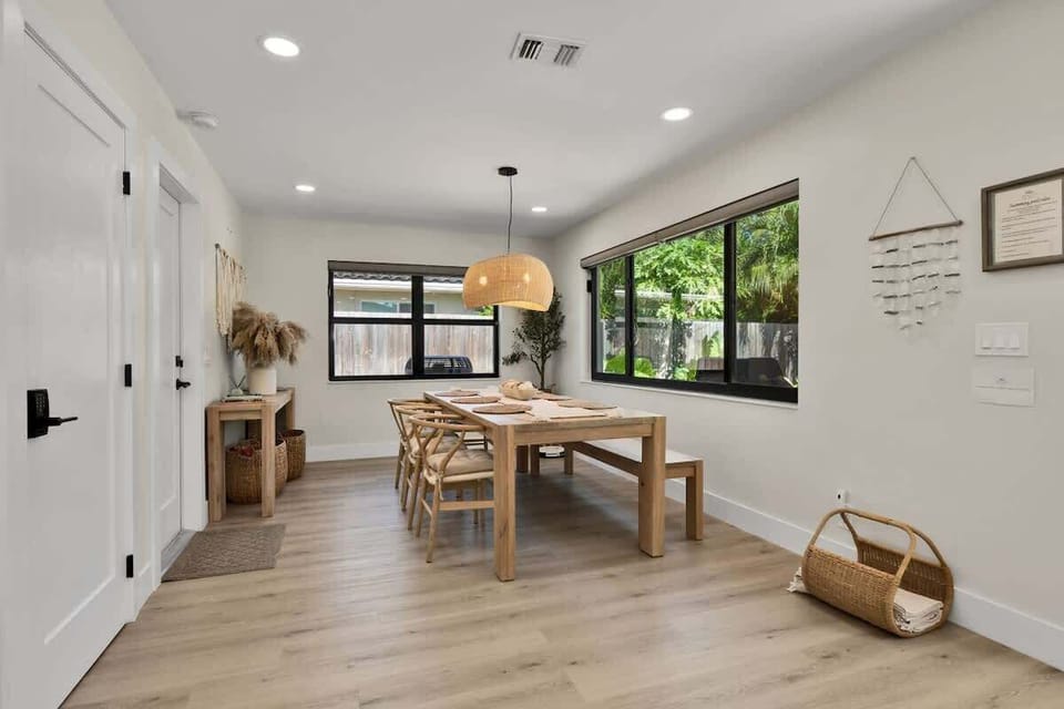 Dining area where good food meets great company