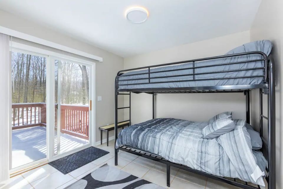 Downstairs full over full bunk beds 