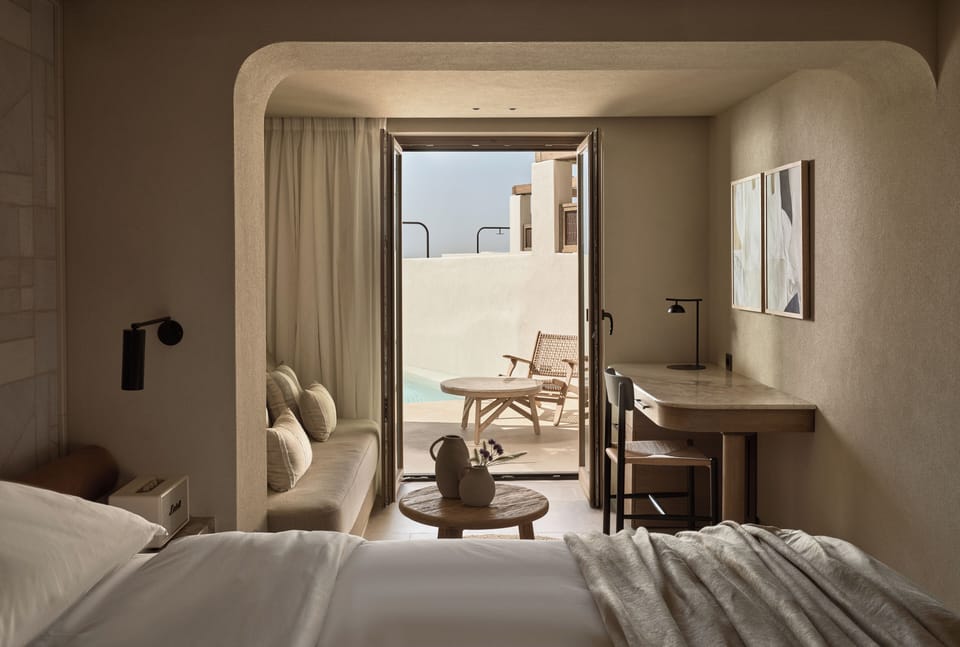 Island Gaze Room Inland View with Private Pool | Minibar, in-room safe, desk, free WiFi