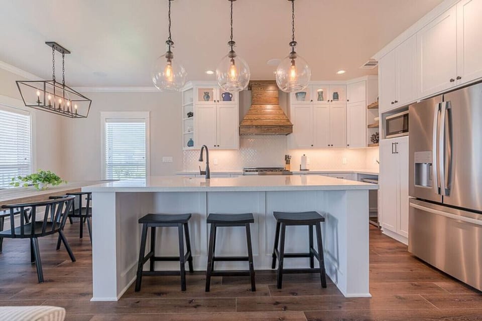 Whip up delicious meals in this charming kitchen