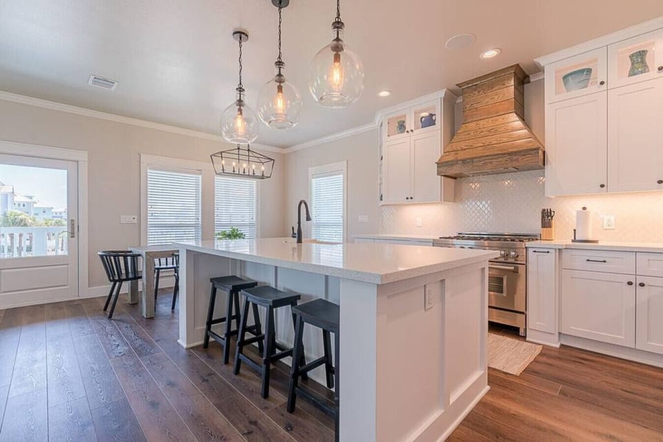 Another angle of the kitchen