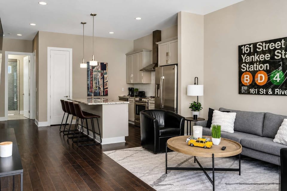 Seamless flow throughout the home, giving your group room to unwind.