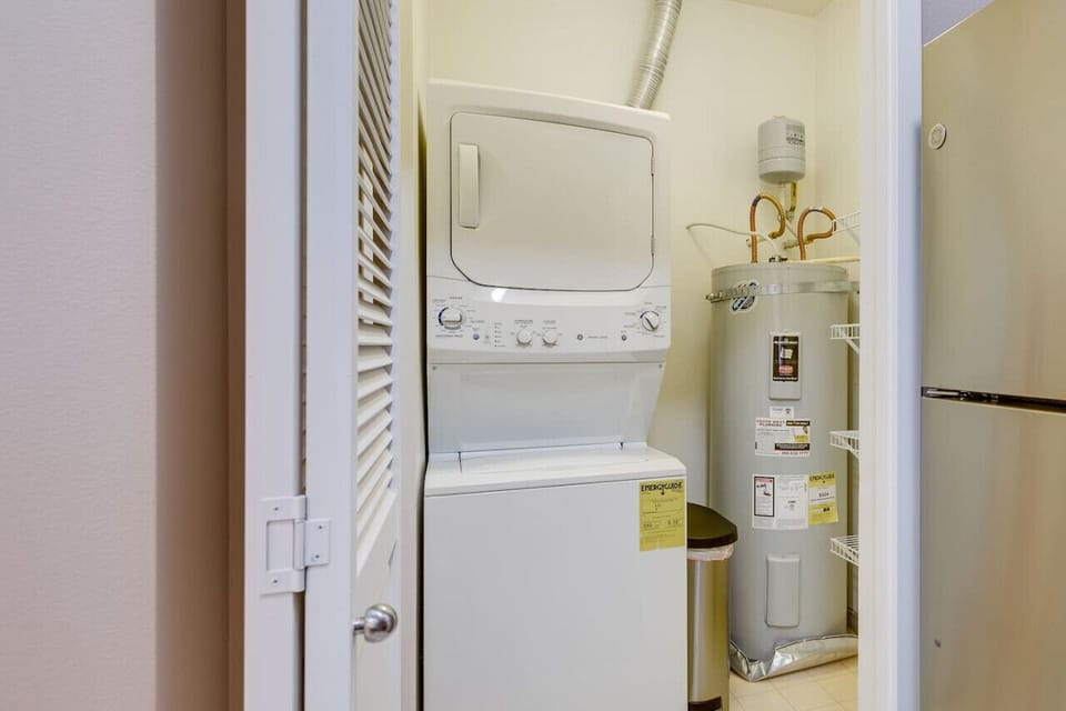 Washer and Dryer in unit