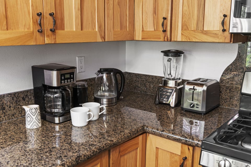 Blend, toast, brew... Breakfast options covered.