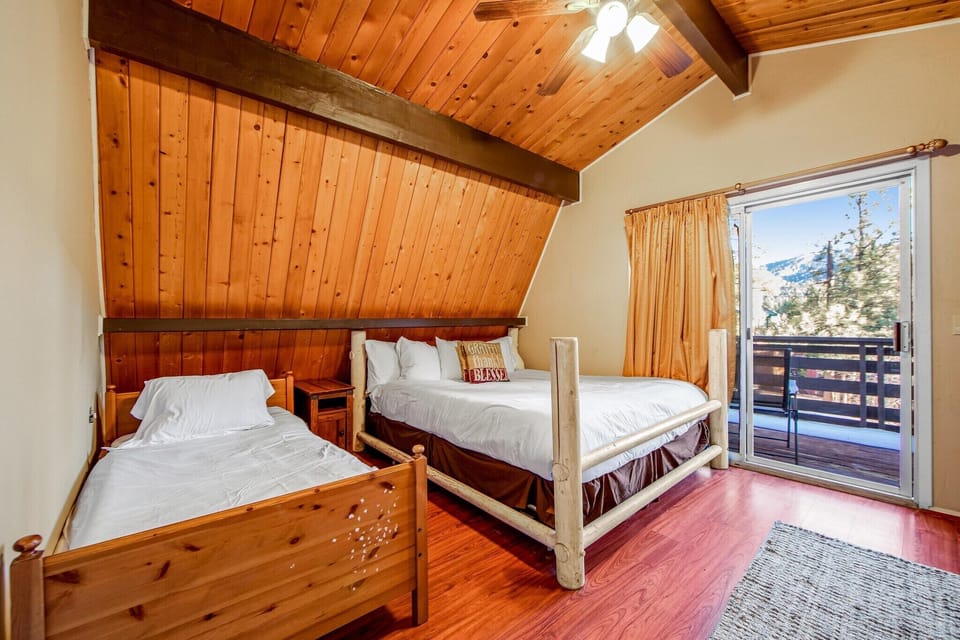 The upstairs Master Suite 