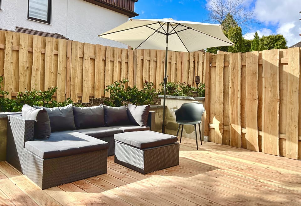 Terrace with launch