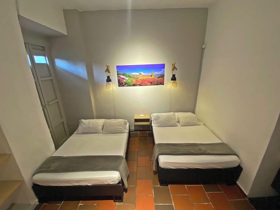 Twin Room, 2 Double Beds | Free WiFi