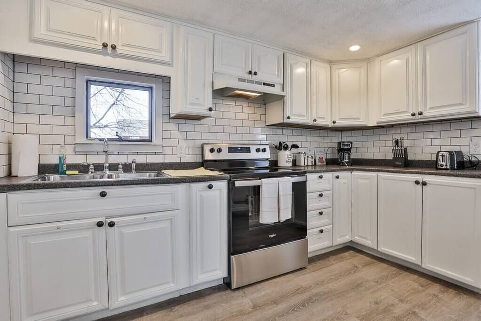 Renovated Kitchen with Recessed Lighting