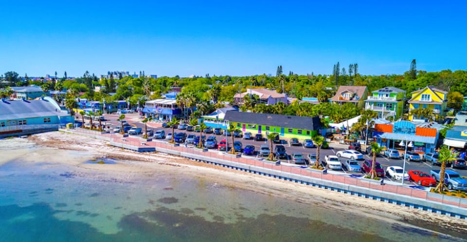 Walk or bike to Gulfport bars and restaurants and parks