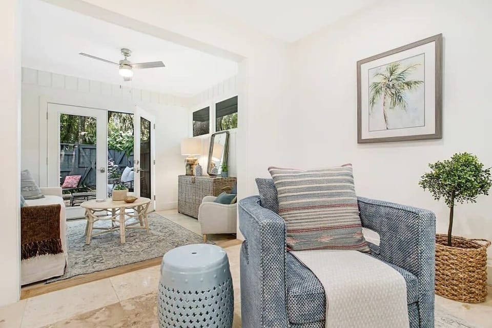View of the Florida room from the living room