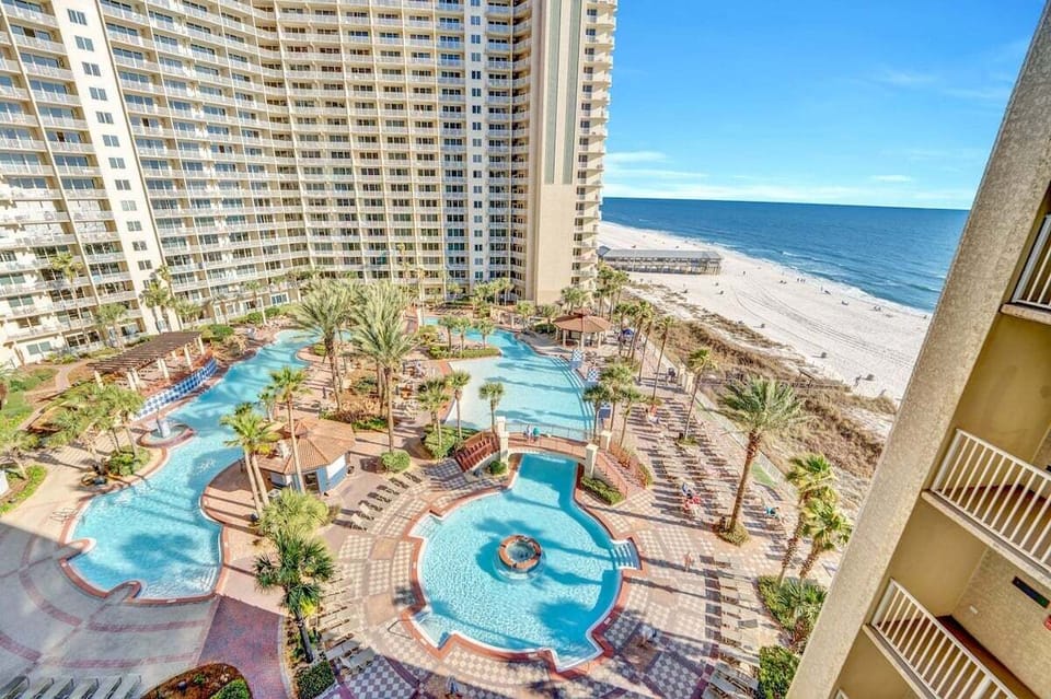 With its zero‑entry design, the lagoon pool is  perfect for families, offering easy access for kids and adults alike.