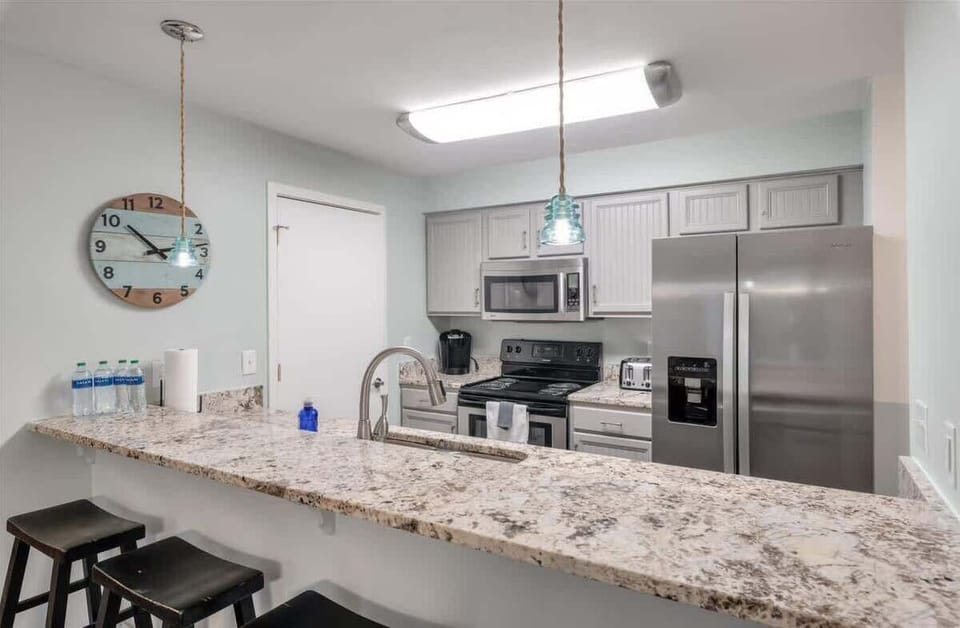Well stocked and updated kitchen