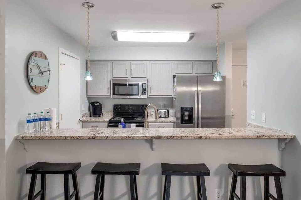 Well stocked kitchen