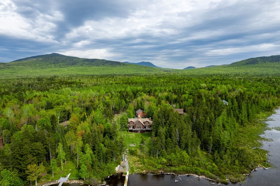 Lily bay on Moosehead Lake-the biggest lake in Maine. Beautiful sunsets, mountain backdrop, and your own relaxing waterfront in the best location in ME. US News & World Report voted Moosehead as one of the country's best lake vacations.