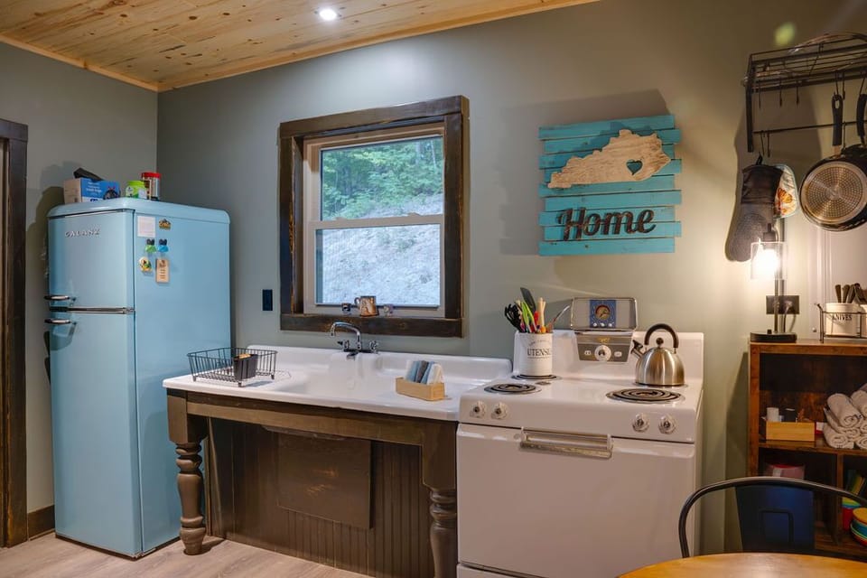 Help yourself to anything you see in the kitchen; we want you to feel at home.