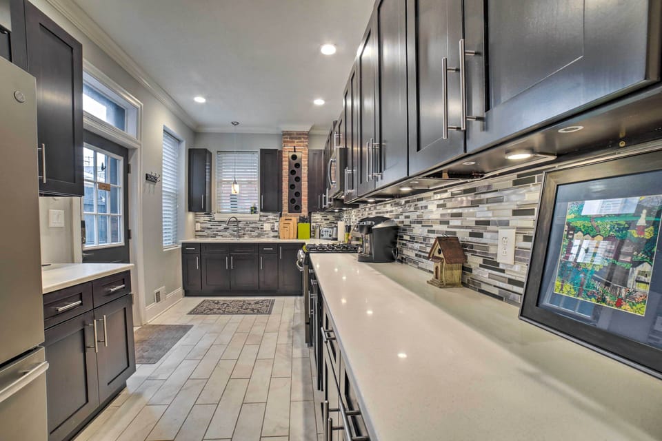 Kitchen | Keurig Coffee Maker | Spices | Blender | Wine Fridge | Cooking Basics