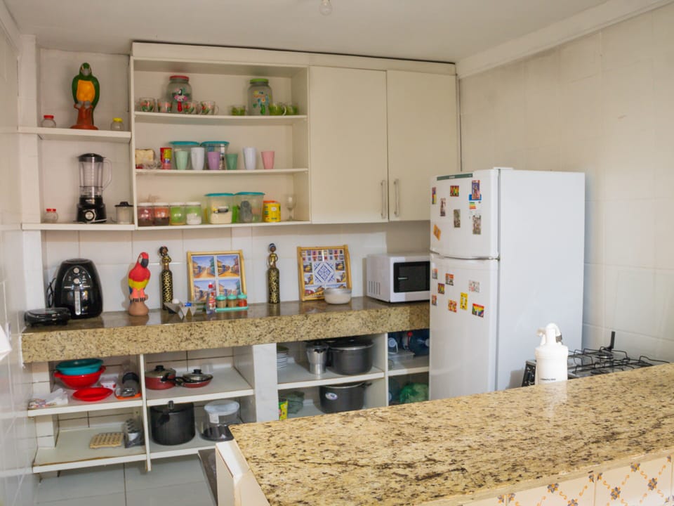 Shared fridge, microwave